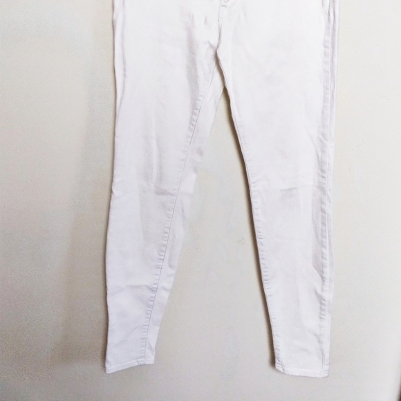 Bullhead White Low Rise Skinniest Skinny Jeans Size 3 Regular - Picture 5 of 10
